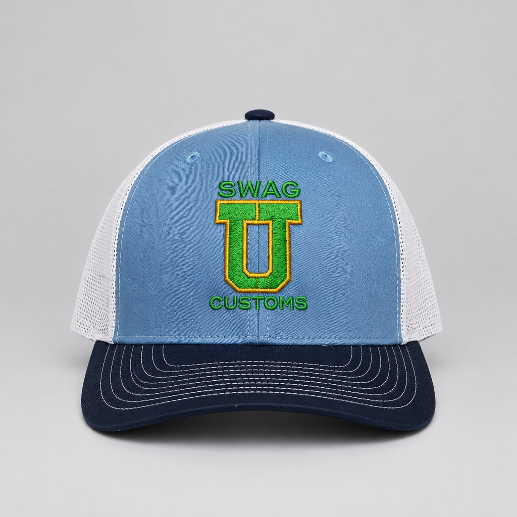 Swag U (NC BLUE) Trucker Cap