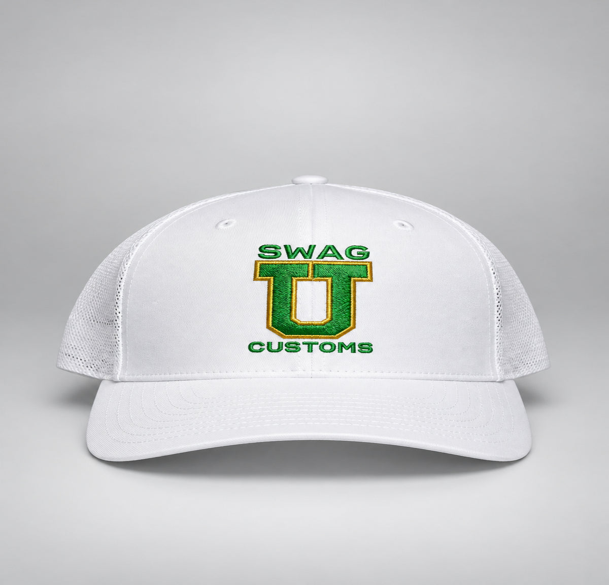 Swag U (ICY WHITE) Trucker Cap