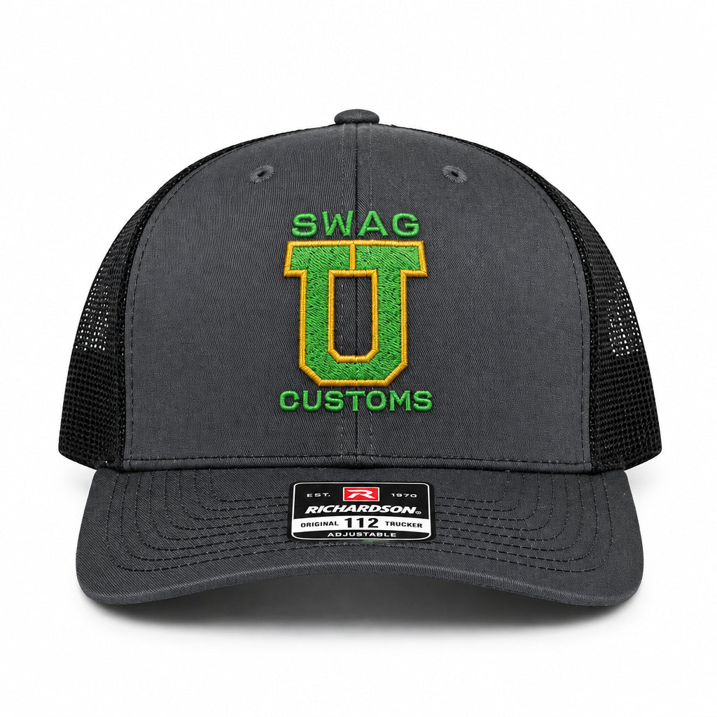 Swag University (STORM GRAY) Trucker Cap