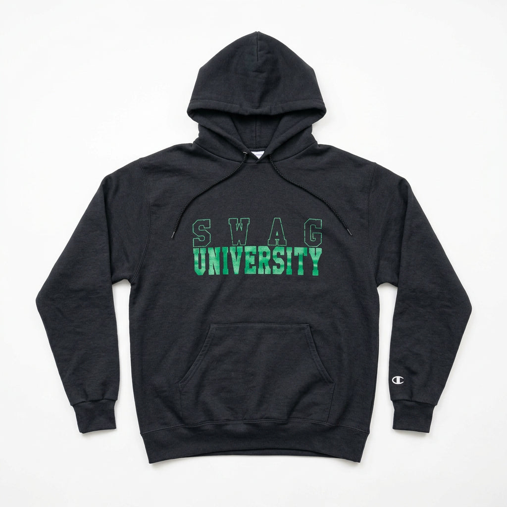 Swag U (ONYX BLACK) Pullover Hoodie